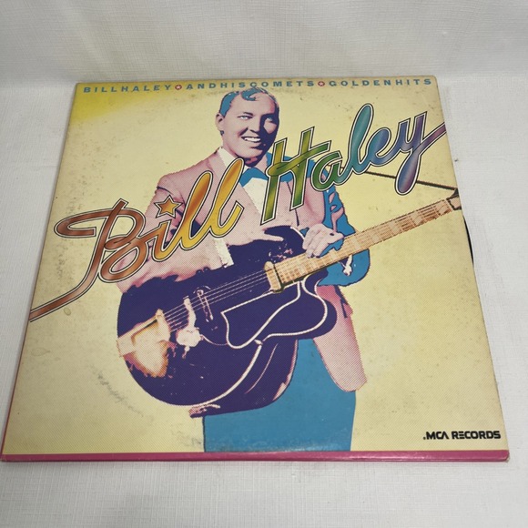 (2) Vintage Rock Records LP 1970s Bill Haley And His Comets Donna Summer Classic - Picture 5 of 8